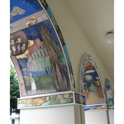Tour degli affreschi e visita del Museo Štěpán Zavřel